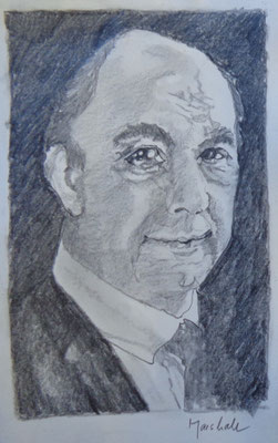 "Ernst Pieper", Graphit a. Papier, 30 x 20, Kat.-Nr. 15496