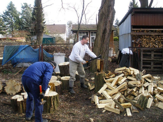 Der Vorsitzende bei der Arbeit