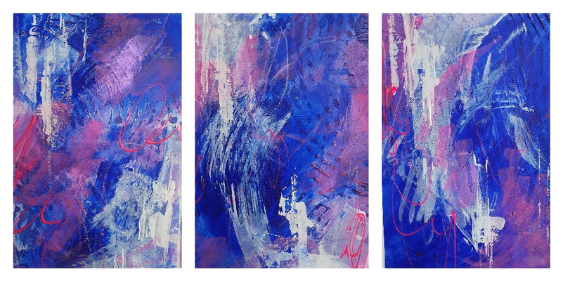 Minis - Mixed-Media auf Papier - A6