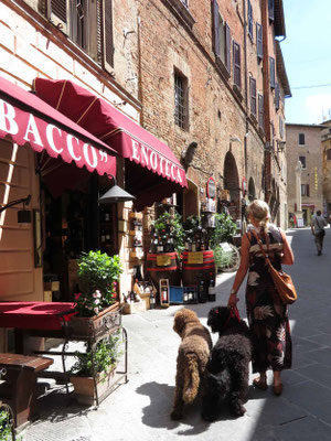 In den Gassen von Montepulciano