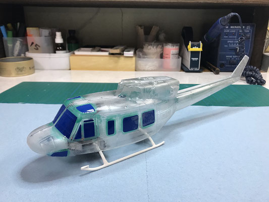 Bell 212 - モデリングプレタ スケールヘリ、スロットカーの製作代行 Bell 212 - モデリングプレタ スケールヘリ、スロットカーの製作代行
