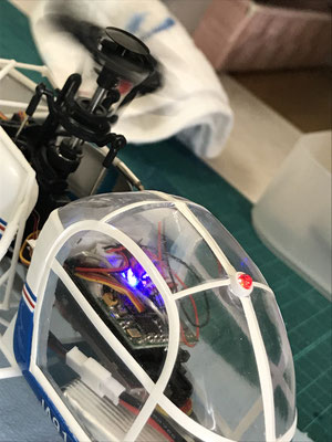 アンチコロージョンライトも点灯
