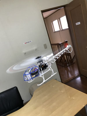 テストホバリングチェック 良好!