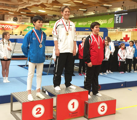 Podium U15 National Garçons