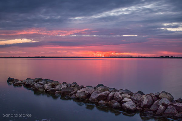 Sonnenuntergang in Bodstedt