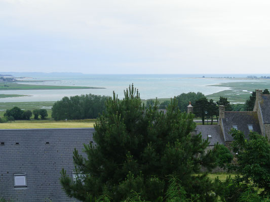 ramonage à tourville sur mer prés de coutances avec vue sur la sienne, règneville sur mer et la pointe d'agon coutainville