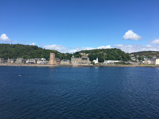 Ankunft in Oban