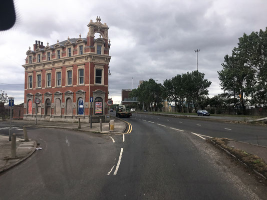 Ankunft in Liverpool