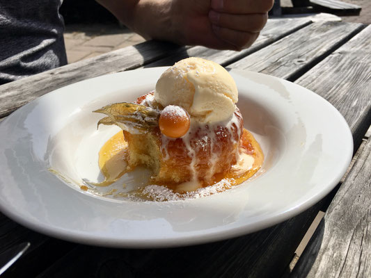 Der "sticky toffee pudding"