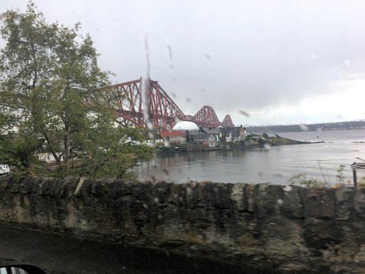 Blick auf die "Forth Bridge"