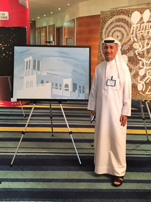 Artist Ahmed Rukni