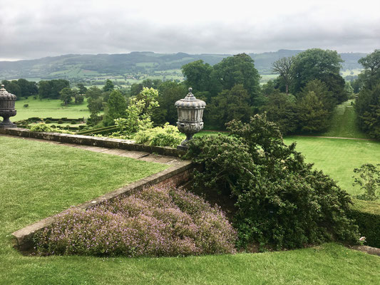 Powis Castle : der Park