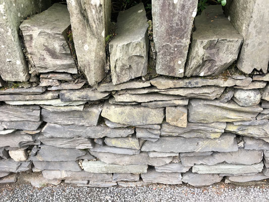 Ambleside: Trockenbaumauer