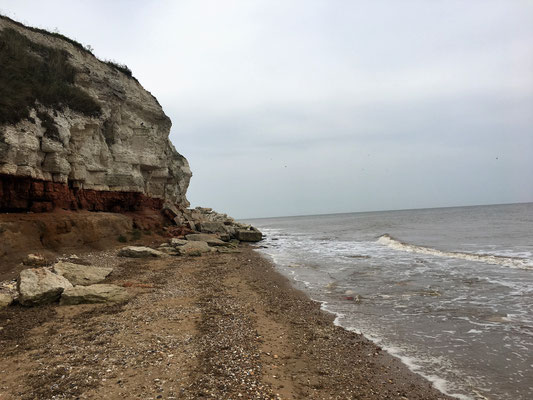 Hunstanton: Crumbling Cliff