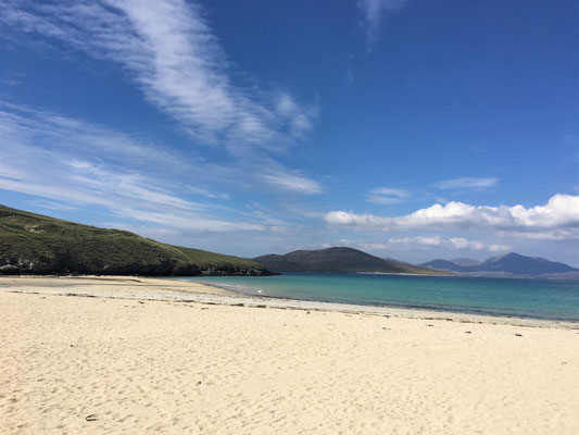Horgabost Campsite: der Strand