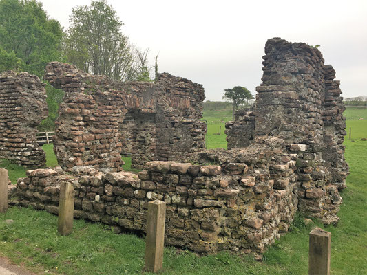 Ravenglass: die Ruinen des römischen Bades