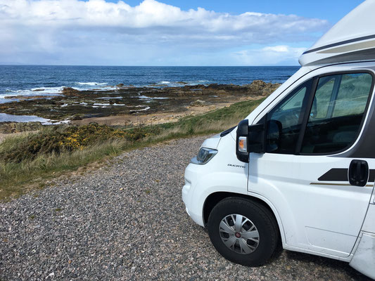 Oceanfront im West Beach Caravan Park