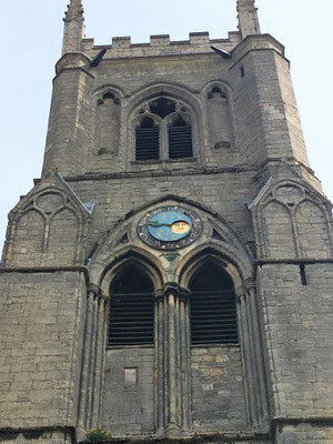 King's Lynn: Die Kathedrale mit der Monduhr 