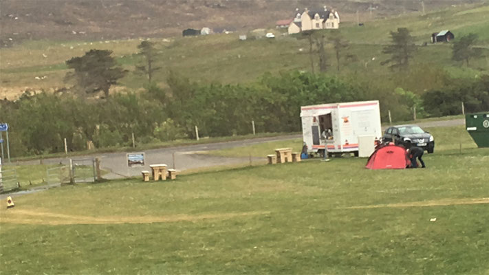 Horgabost Campsite : unser Lieblingsstand