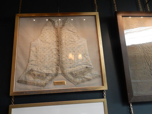 Dunvegan Castle: die Weste von Bonnie Prince Charlie