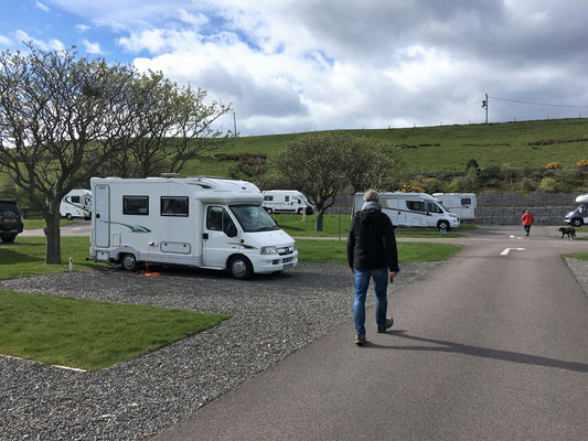 Stonehaven: der Queen Elizabeth Caravan and Motorhome Park 