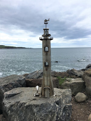 Stonehaven: maritime Kunstwerke an der Uferpromenade