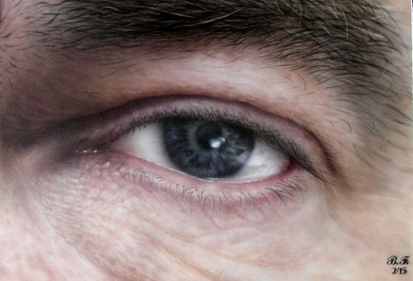 Auge 70 x 50 cm