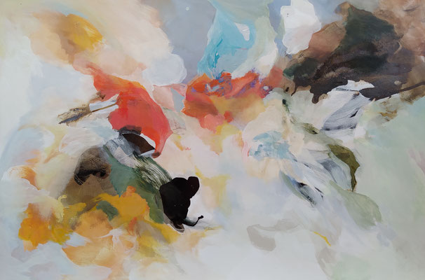 Svarupa, huile sur toile de 130 cm X195