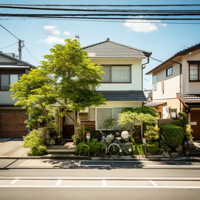 昔ながらの日本の家