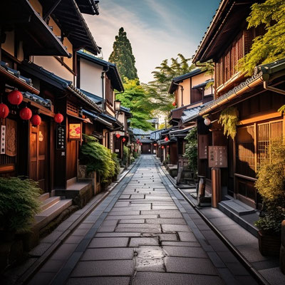 江戸の街並み