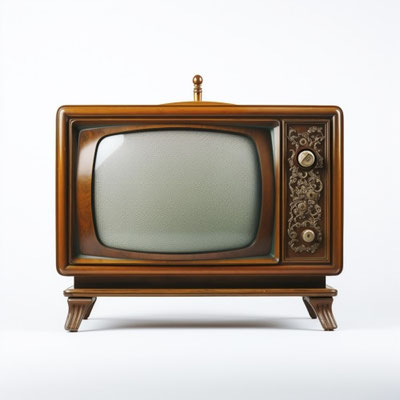 昔のテレビ