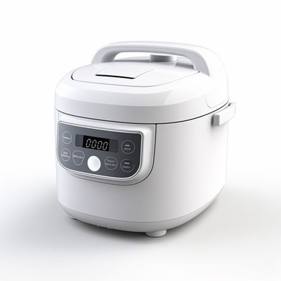 白い炊飯器
