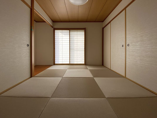 糟屋郡 I様邸（クロス貼り替え・ふすま貼り替え・障子張り替え・畳入れ替え）