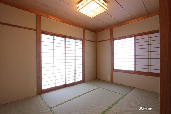 宗像市 T様邸（畳張り替え・障子張り替え・クロス貼り替え）