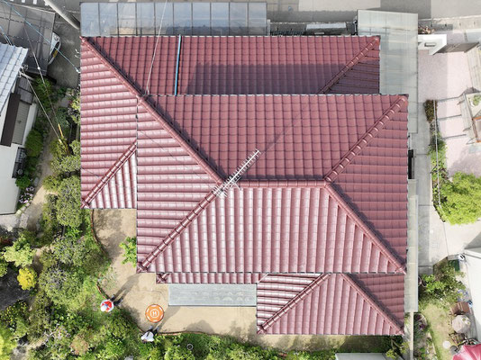 福津市 I様邸（屋根塗装）