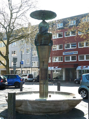 Brunnen auf dem Rüttenscheider Markt