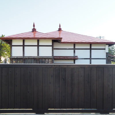 弘前市仲町伝統的建造物群保存地区の町並み