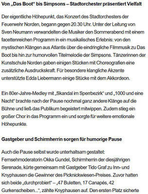 NWZ online vom 29.06.2025