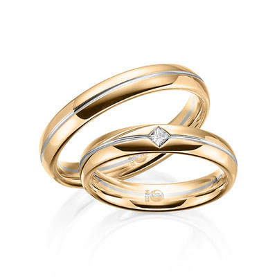 Eheringe aus Gelbgold güntig