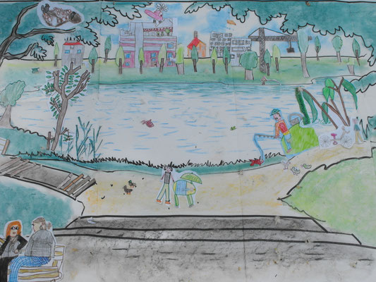 Disegno Il Parco Faredisfare Laboratori D Arte Per La Scuola