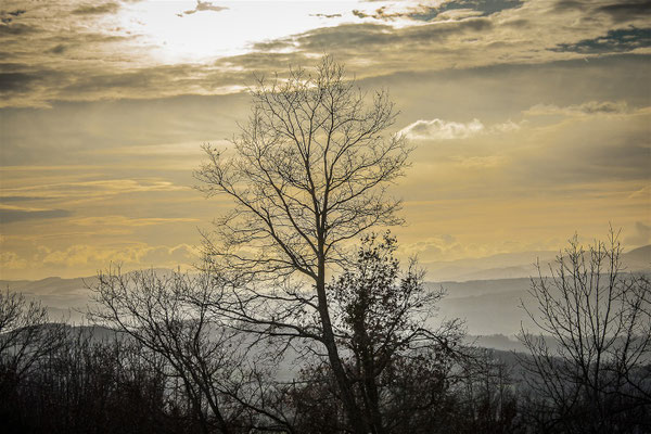 Coucher de soleil à Beausemblant