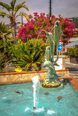 Fontaine à Menton