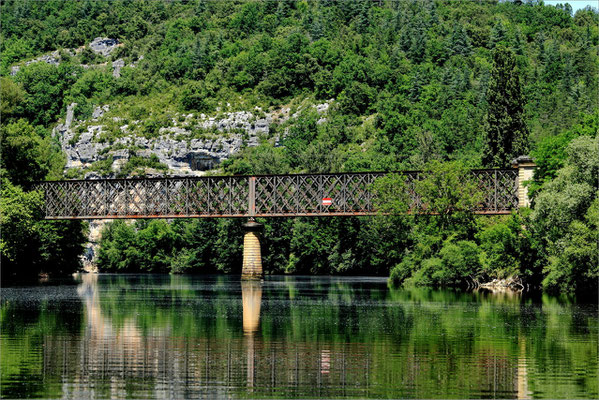 Pont SNCF sur le Lot