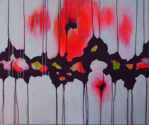 Acryl auf Leinwand, ohne Titel, 100 x 120 cm