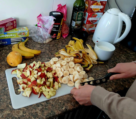 Die Verpflegung spitzenmäßig.