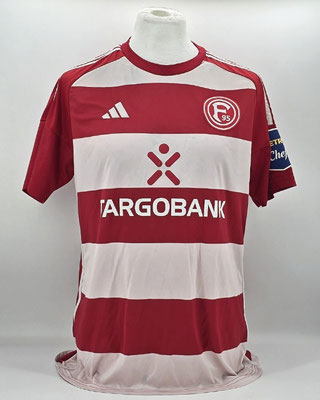 Saison 2023/2024 - U19 / A-Jugend - Junioren-Bundesliga - Trikot, Heimtrikot, matchworn, Nr. 9, Mechak Quiala Tito, Adidas, Targo Bank, Metro Chef, Juniorenbundesliga
