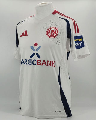 Saison 2024/2025 - U17 / B-Jugend - DFB-Nachwuchsliga - Trikot, Auswärtstrikot, matchworn, Nr. 8, Marek Jarosch, Adidas, Targo Bank, Metro Chef, DFB-Nachwuchsliga
