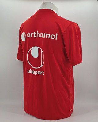Saison 2017/2018 - 2. Bundesliga - Aufwärmshirt "F95 gegen rechts" im Rahmen der Fare-Woche,  (match-)worn, von einem Spieler oder einem Mitglied des Staffs, Uhlsport