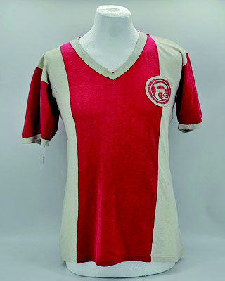 Saison 1964/1965 - Regionalliga West (2. Liga) - Trikot, Heimtrikot (Variante), matchworn, Nr. 5, Spieler unbekannt