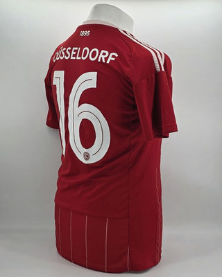 Saison 2021/2022 - U14 / C-Jugend - Trikot, Heimtrikot, matchworn, Nr. 16, Spieler unbekannt, Adidas, Düsseldorf Airport DUS, Toyo Tires